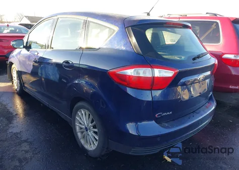 2016 Ford C-Max Hybrid Se из США, поврежденный, VIN 1FADP5AU2GL119226